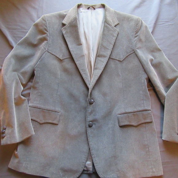 Levi's Other - Vtg Levis Western Wear Corduroy Jacket Blazer 48L